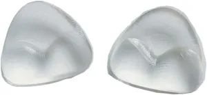 1 Pair of Transparent Silicone Gel Bra Inserts for Underwear Swimsuits or Bikinis