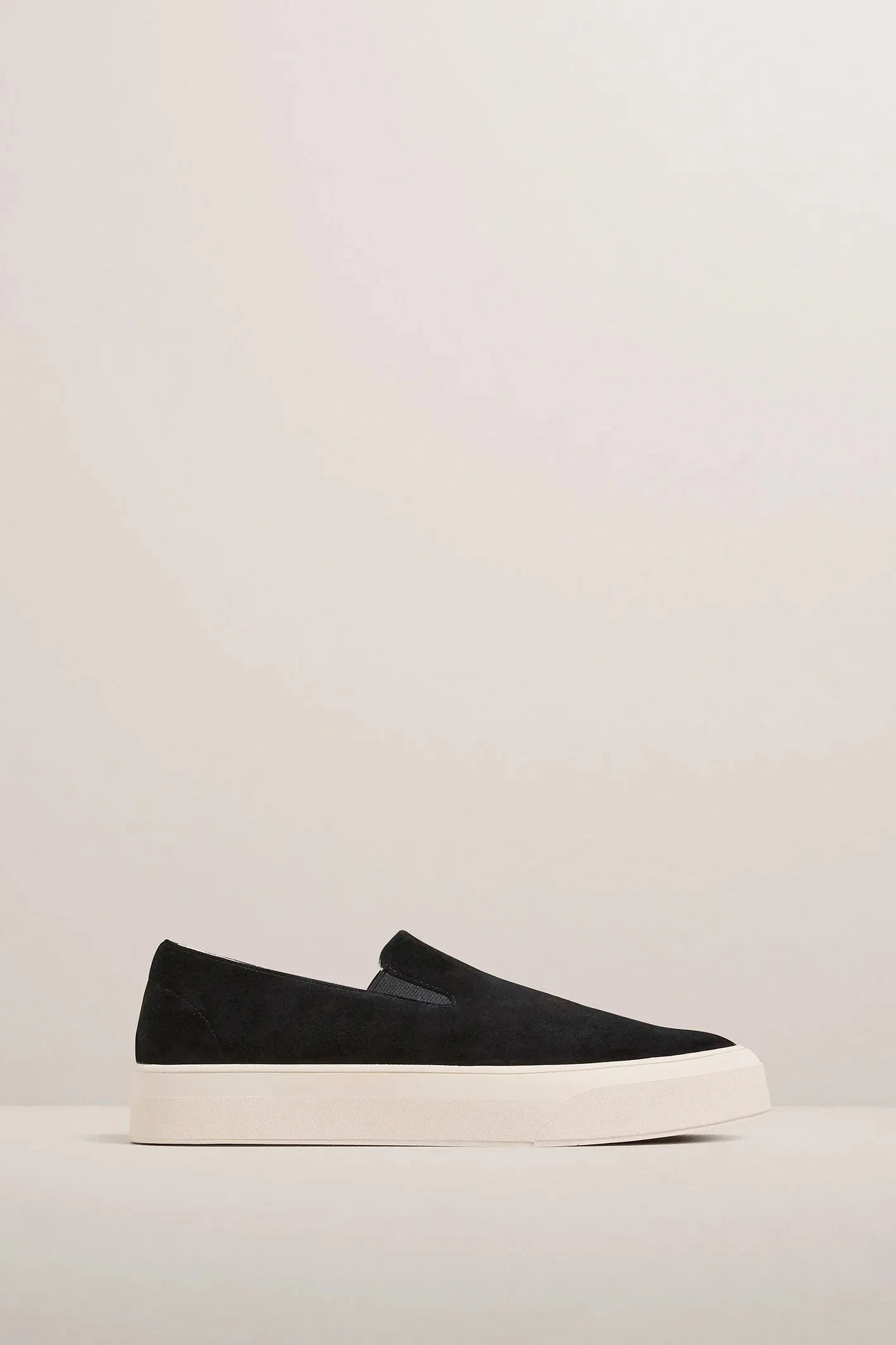 A. Emery The August Sneaker - Black Suede
