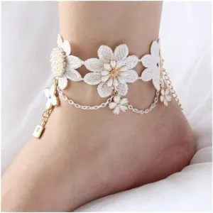 Anklet Handmade Anklet Jewelry for Women Lady Summer Foot Jewelry Anklet for Women