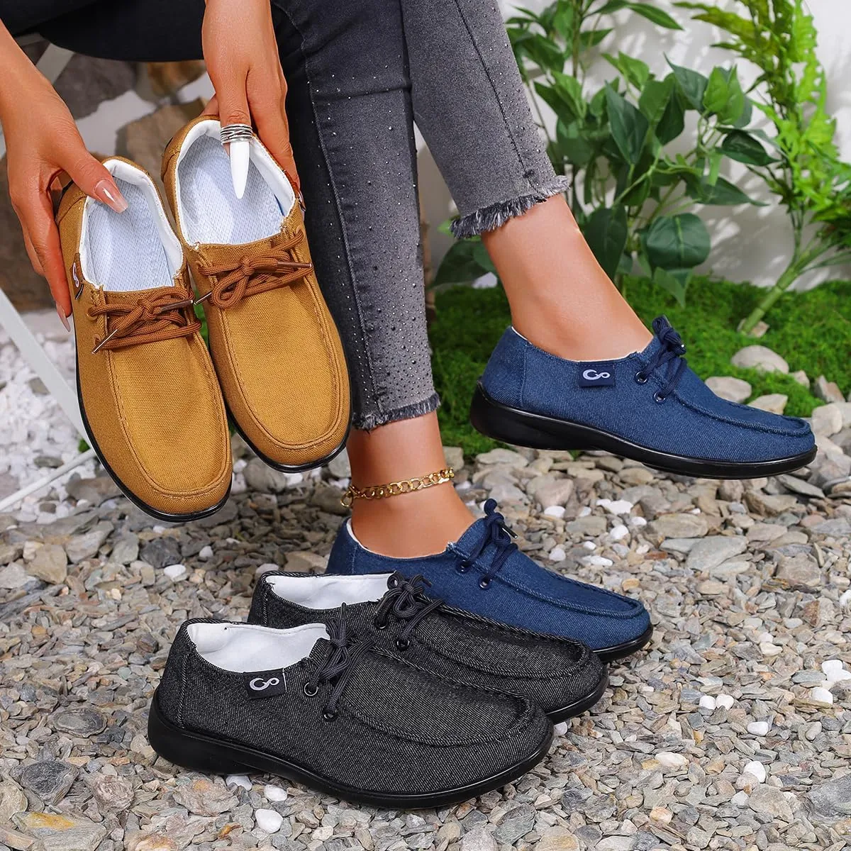 Aomigoct Casual Womens Loafers Business: Comfortable Slip On Penny Loafer - Dress Work Walking Flats Shoes
