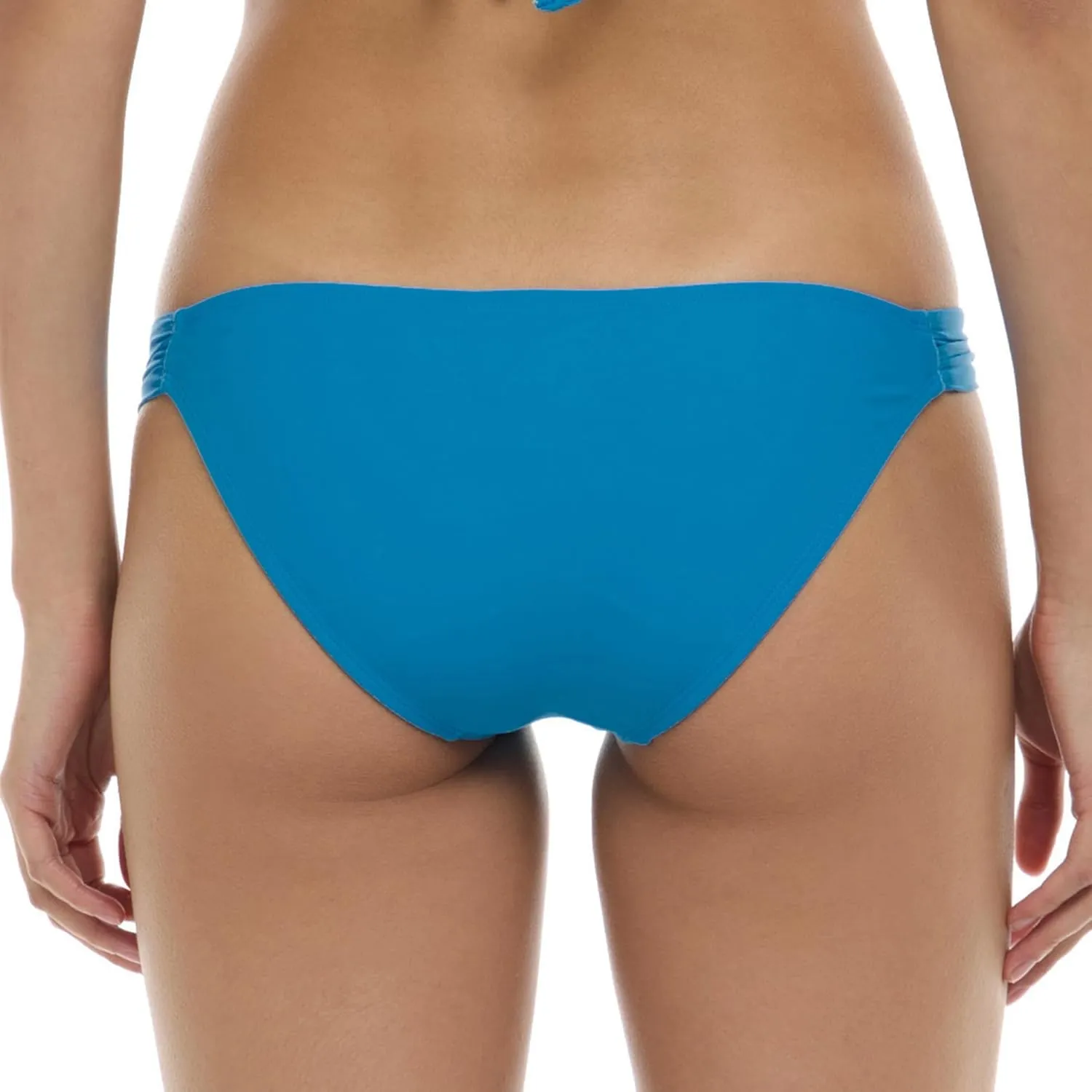 Body Glove Women's Smoothes Surf Rider Solid Fuller Coverage Bikini Bottom Swimsuit with Clean Finish Front