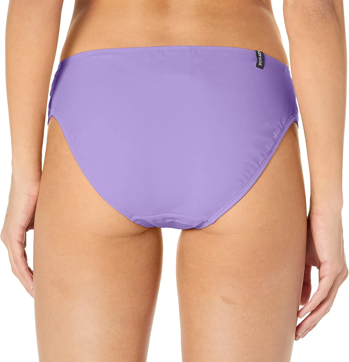 Body Glove Women's Smoothies Nuevo Contempo Solid Full Coverage Bikini Bottom Swimsuit