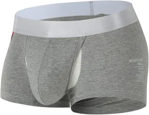 Boxer Briefs For Men Pouch Super Thin Trunks Breathable Comfort Boxer Briefs Lightweight Performance Low Waist Panties Briefs
