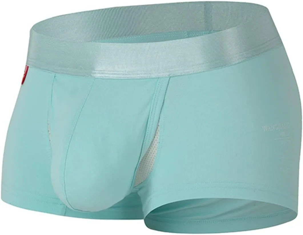 Boxer Briefs For Men Pouch Super Thin Trunks Breathable Comfort Boxer Briefs Lightweight Performance Low Waist Panties Briefs