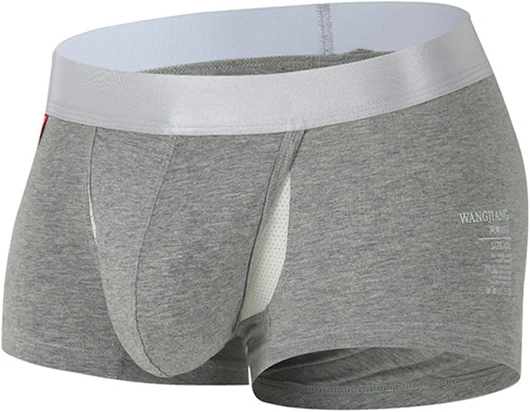 Boxer Briefs For Men Pouch Super Thin Trunks Breathable Comfort Boxer Briefs Lightweight Performance Low Waist Panties Briefs