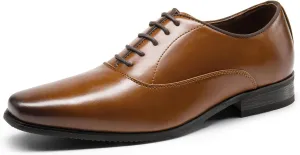 Bruno Marc Men's Dress Shoes Bussiness Formal Oxfords Wesley Lace Up Soft Plain-Toe