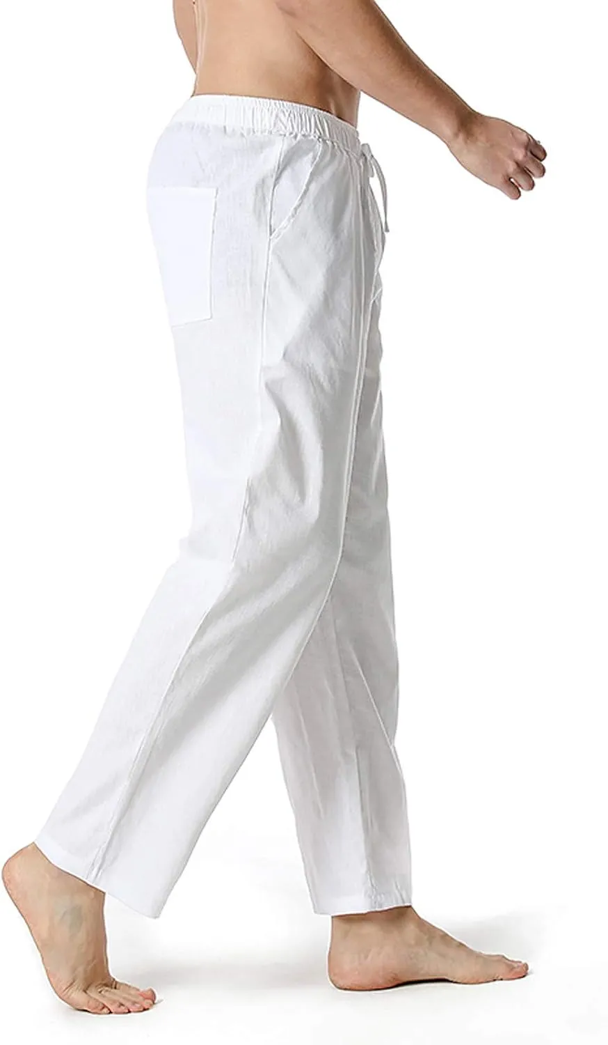 Cargo Pants for Men Relaxed Fit Winter High Street Fashion Leisure Loose Sports Running Solid Color Lace Up Glitter