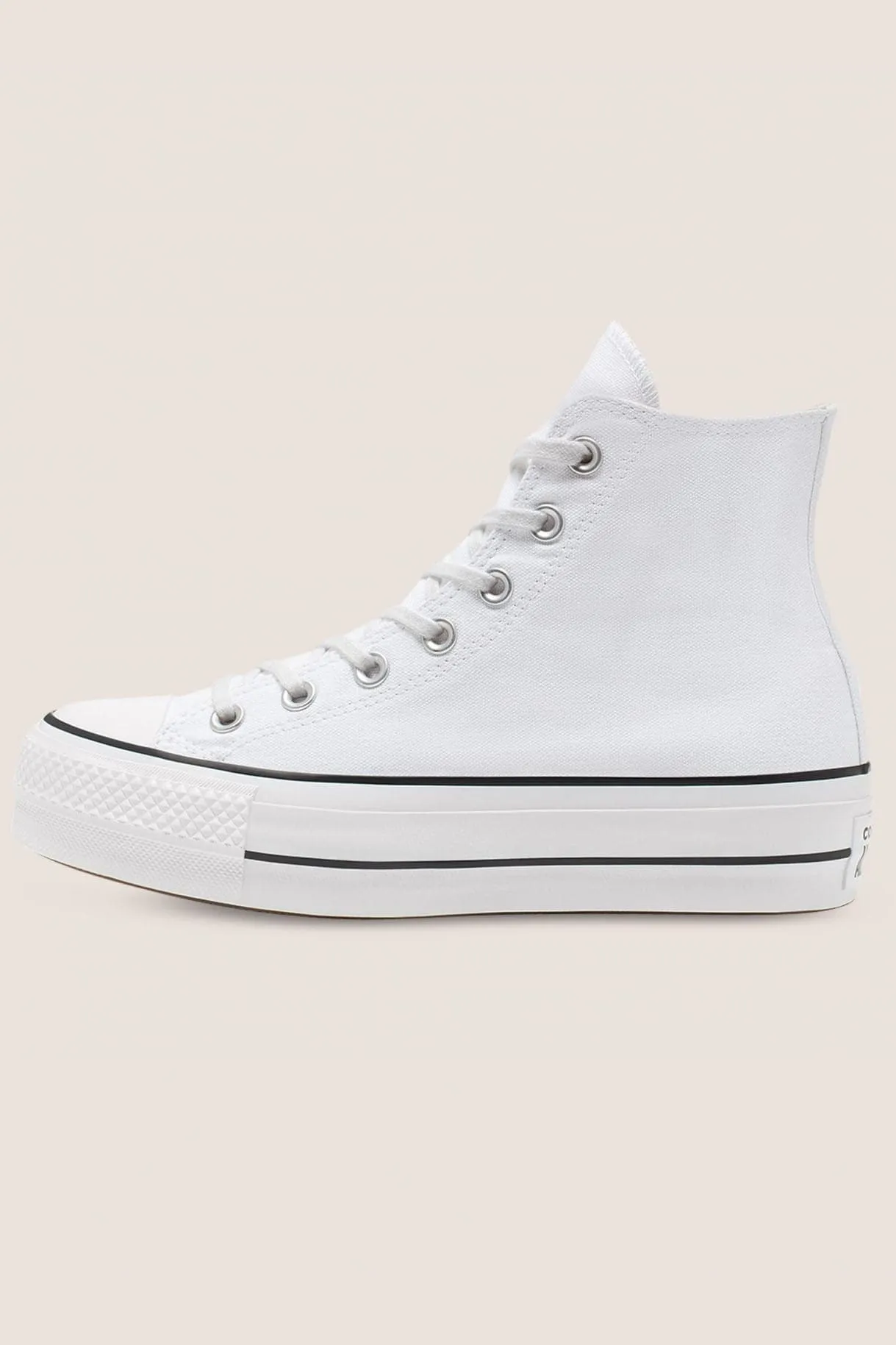 CONVERSE CHUCK TAYLOR ALL STAR LIFT CANVAS HIGH TOP - WHITE