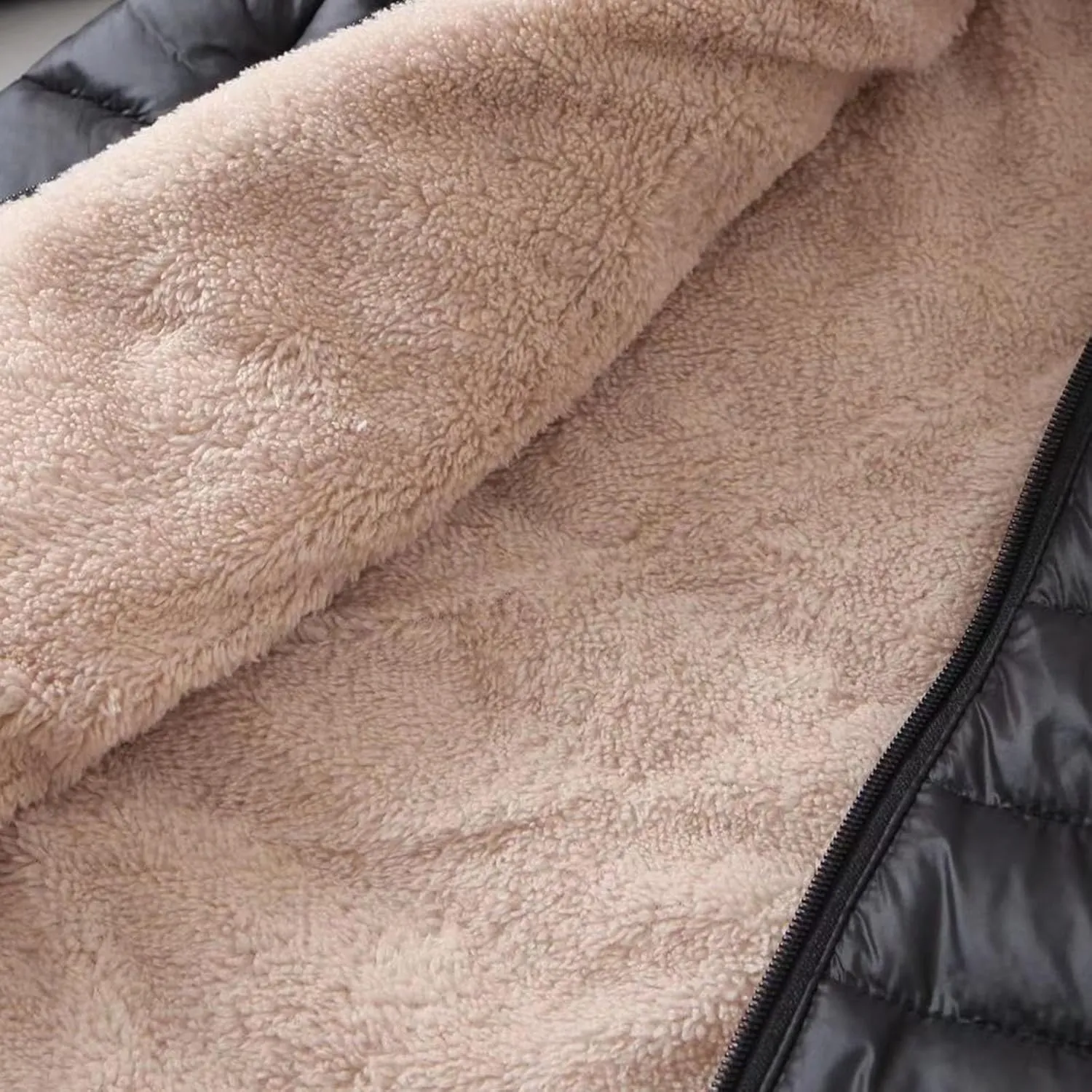 cooki Winter Coats for Women Fleece Lined Puffer Coat Women Long Thickened Down Coat Warm Soft Parka Hooded Puffer Jackets