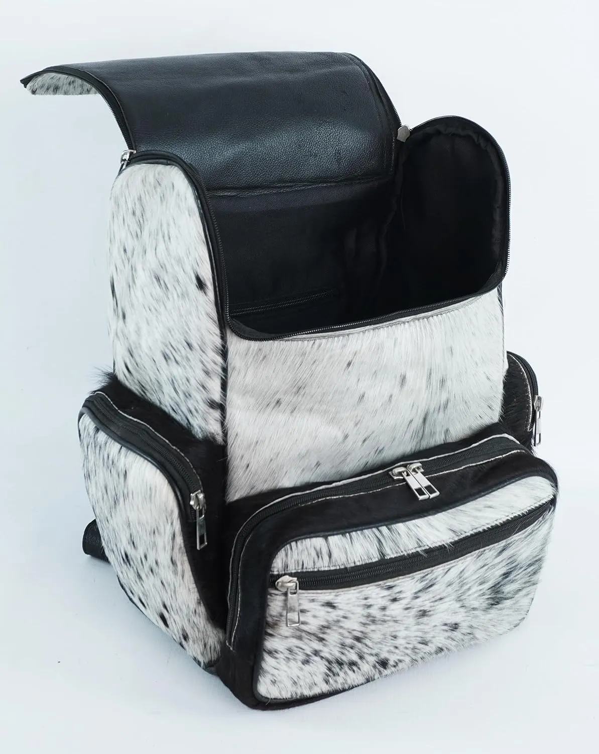 Diaper Bags Backpack Cow Print Leather Backpack for Men - Traval Diaper Bag Backpack