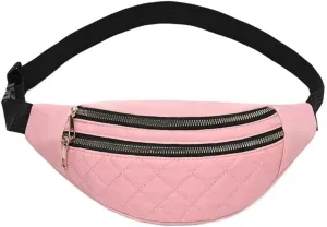 Fanny Pack Women, Waist Bag Women Fanny Pack Shoulder Belt Bag Fashion Packs Party Lady Travel Phone Pouch Purse Bags (Grey)