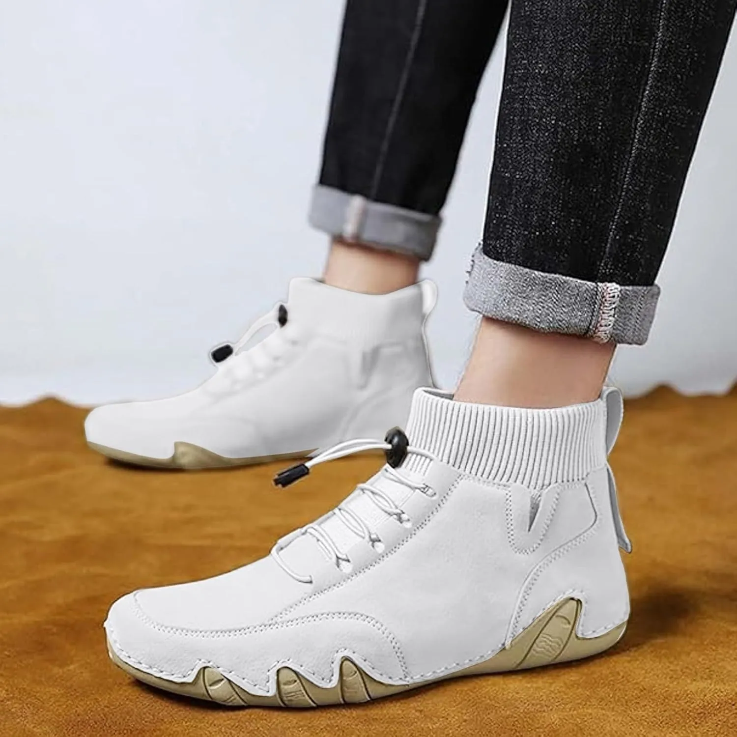 Fashion Sneakers Comfortable Couple's High Top Casual Shoes for Men and Women