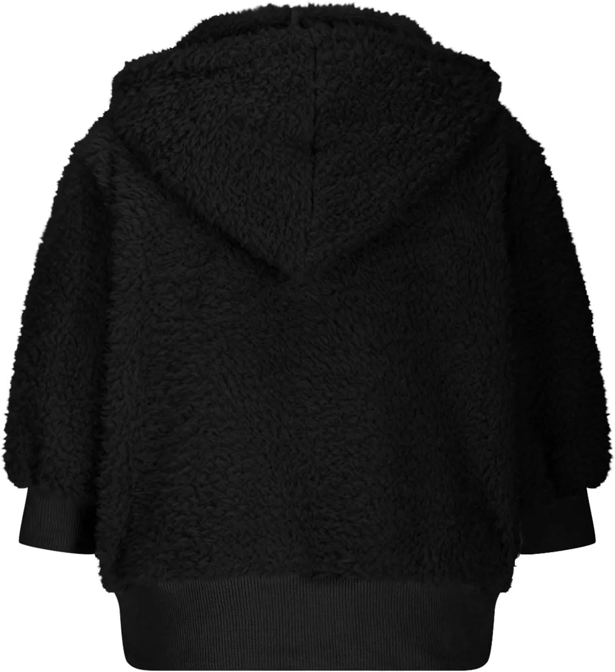 Fleece Top for Toddlers Girls Boys Zip Up Hoodie Jackets Warm Fall Winter Coats Fuzzy Outerwear with Pockets