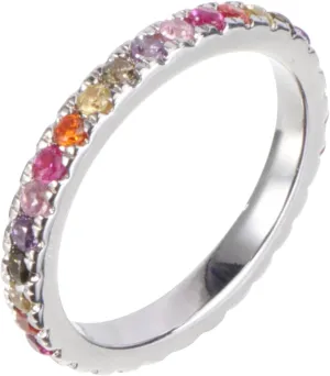 Hemoton 18k White Gold Ring for Couples Engagement Ring Jewelry Set Finger Jewelry