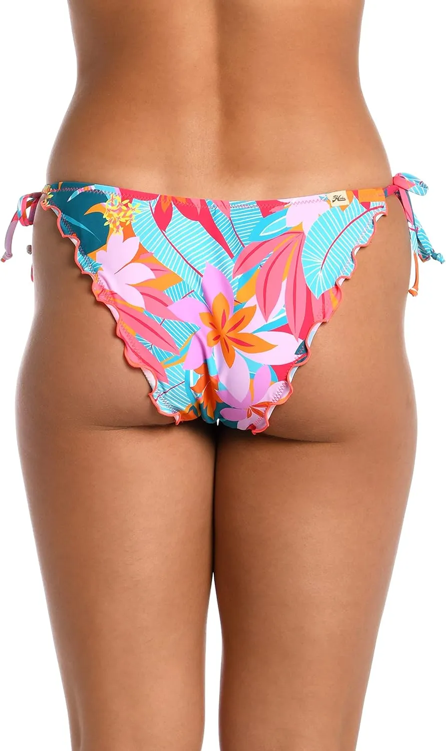Hobie Women's Side Tie Tanga Bikini Swimsuit Bottom