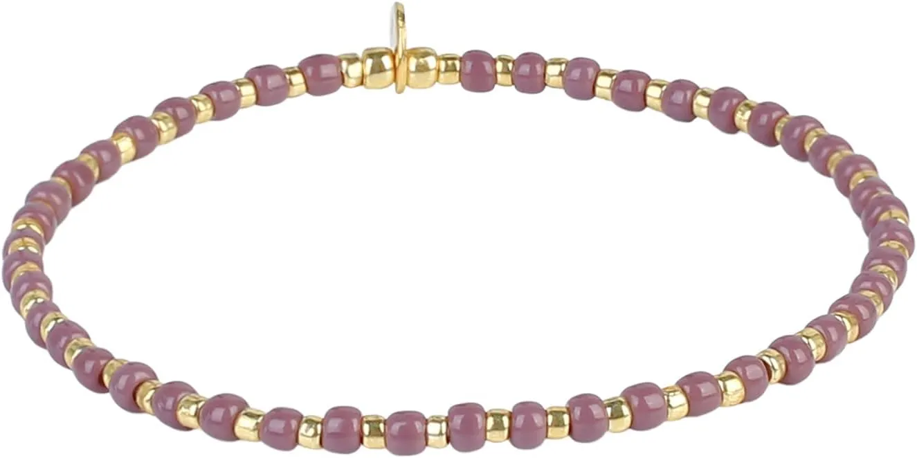 KELITCH Rainbow Beaded Bracelet Stretch Bracelets Women Bracelets Jewelry