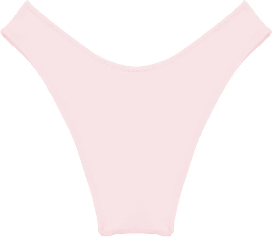 Kepblom Women's Low Rise High Cut Bikini Bottom