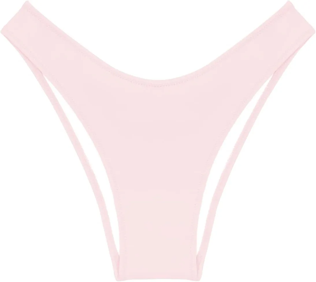 Kepblom Women's Low Rise High Cut Bikini Bottom