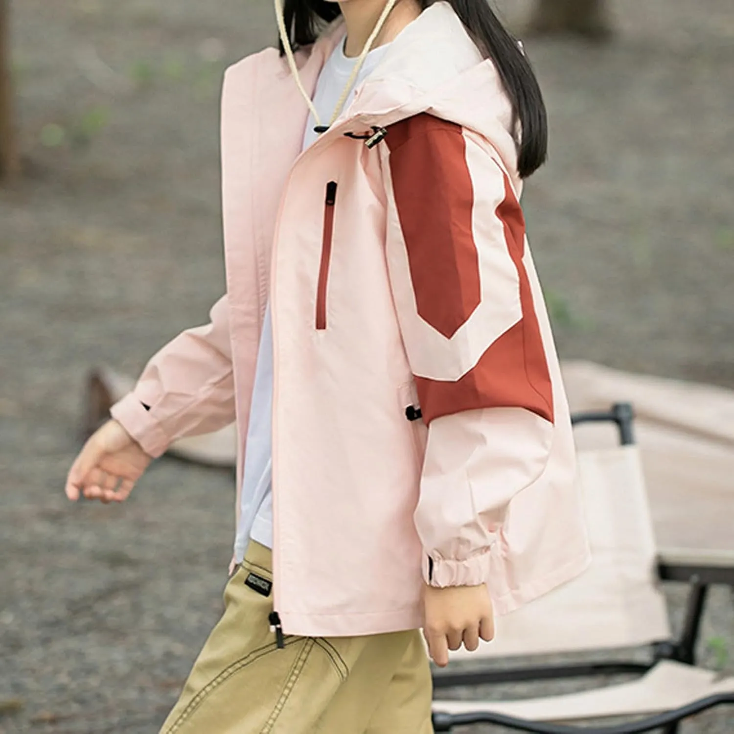 Kids Outdoor Jackets Windproof Hooded Rain Jacket Windbreaker Fashion Grils Boys' Casual Coats Outerwear