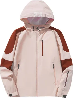 Kids Outdoor Jackets Windproof Hooded Rain Jacket Windbreaker Fashion Grils Boys' Casual Coats Outerwear