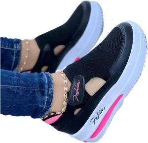 Ladmiple Shoes For Women Sneakers Trendy Low Top Slip On Casual Canvas Walking Shoes Dressy Summer Fashion Flats Loafers