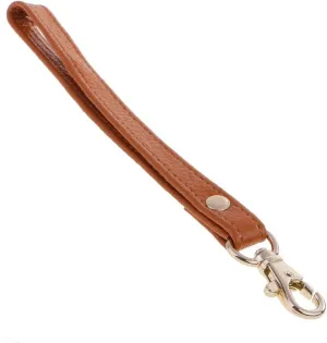 Leather Wristlet Wrist Bag Hand Strap Clutch Purse Holder Replacement with Gold Clasp