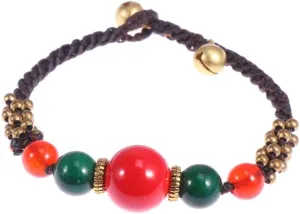 LIFKOME Nepal Jewelry for Women Men Handmade Woven Bracelet Adjustable Ethnic Style National Jewelry