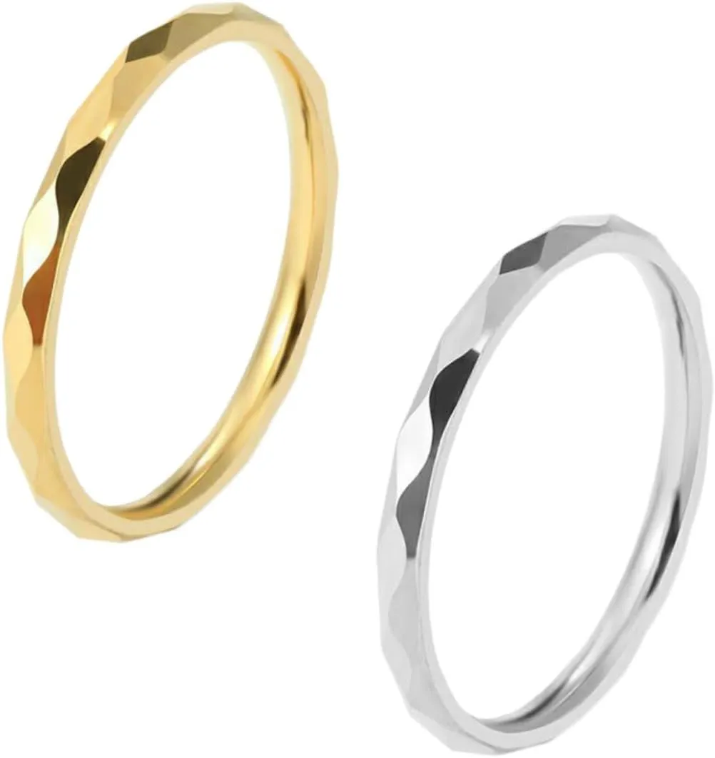 LIFKOME Water Chestnut Jewelry Women Statement Couple Finger Rings Mens Decorative Finger Jewelry
