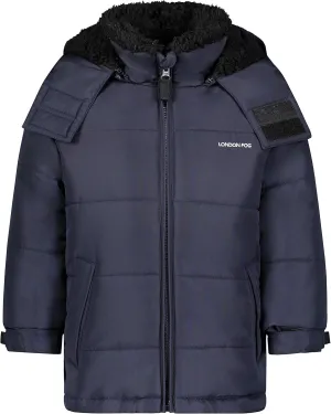 London Fog Baby Boys Active Puffer Winter Coat