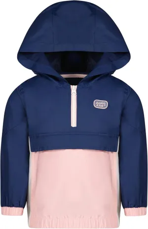 LONDON FOG Baby Girls' Packable Popover Jacket