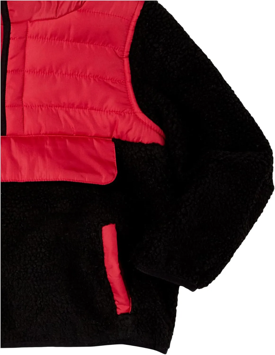 LONDON FOG Boys Hooded Pull on Toddler Midweight Coat, Soft Fleece and Puffer Jacket