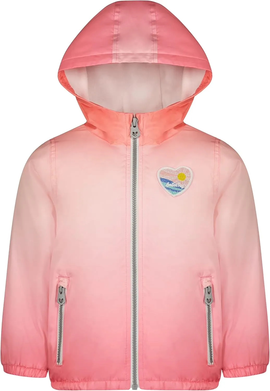 LONDON FOG Girls' Reversible Soft & Sensible Jacket Coat