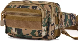 M-CORNER Oxford Mens purse Vintage Leisure Travel Hiking Pouch Bag running