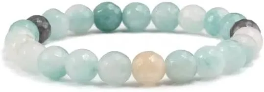 Men Stone Bracelets Beads Handmade Strand Bracelets Women Bangles
