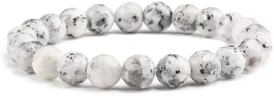 Men Stone Bracelets Beads Handmade Strand Bracelets Women Bangles
