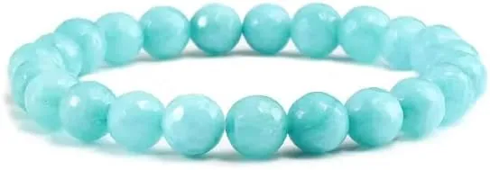 Men Stone Bracelets Beads Handmade Strand Bracelets Women Bangles