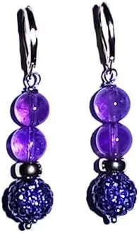 Natural Gemstone Handmade Bead Jewelry Set for Women Necklace Earring and Bracelet Set Boho Collar Jewelry Dangle Earrings Clasp Metal Fashion Jewelry Set