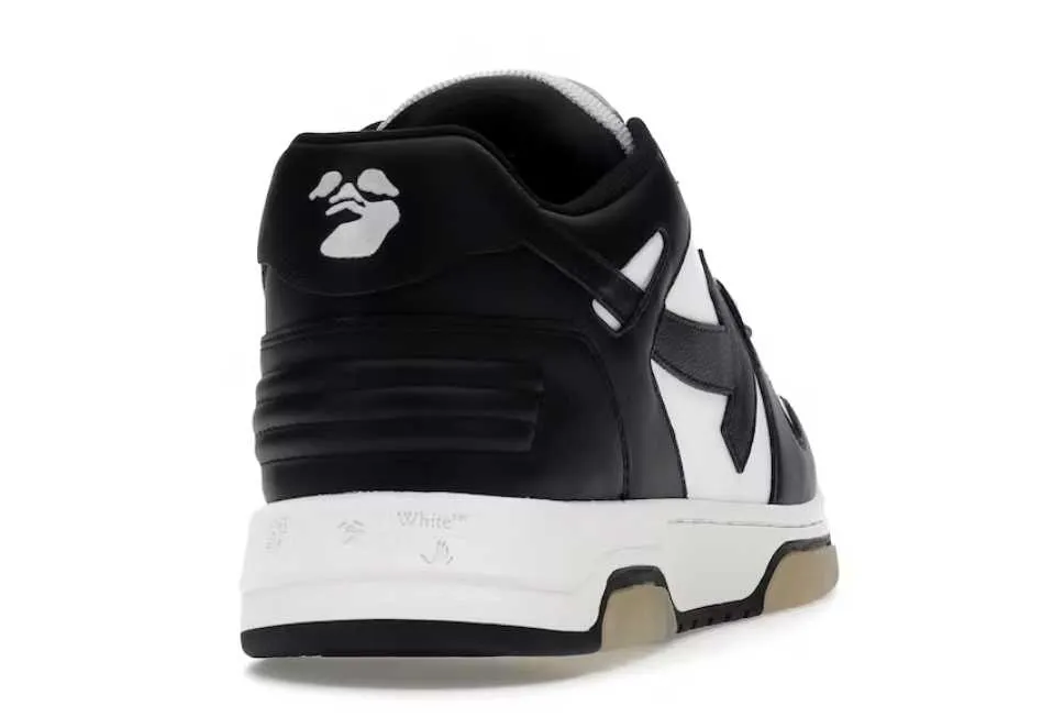 OFF-WHITE OUT OF OFFICE OOO LOW TOPS WHTE/BLACK