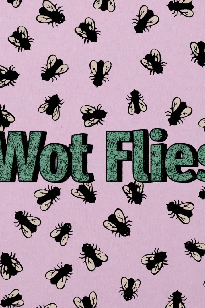 PASS~PORT WOT FLIES TEE - PINK