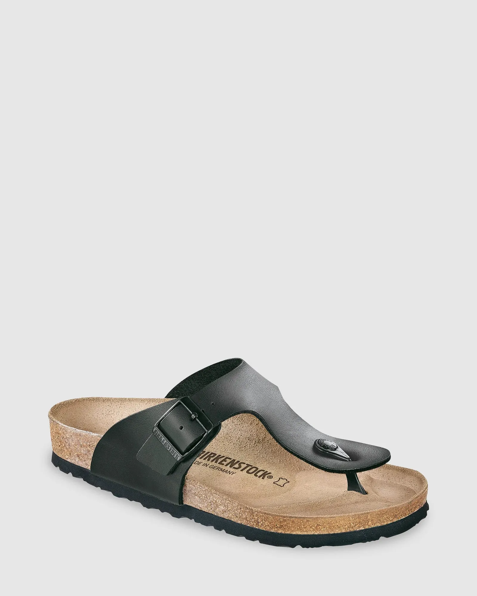RAMSES BLACK BIRKO-FLOR REGULAR SANDALS