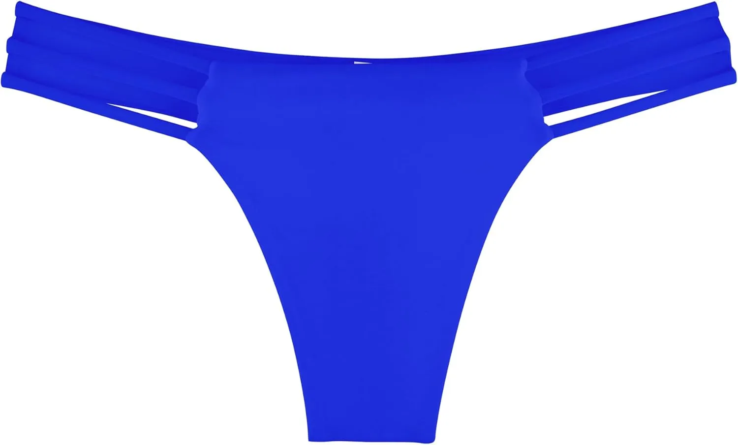 RELLECIGA Women's Triple Strappy Thong Bikini Bottoms
