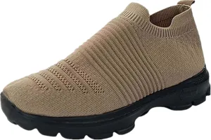 Shoes For Women Trendy Sneakers Slip On Running Shoes Lightweight Tennis Shoes Non Slip Fashion Breathable Gym Workout Shoes