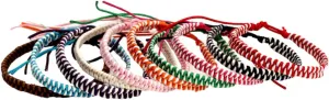 SOIMISS Braided Bracelet Rope Braided Rope Bracelet Colored Braided Bracelets Weaving Bracelets Handmade