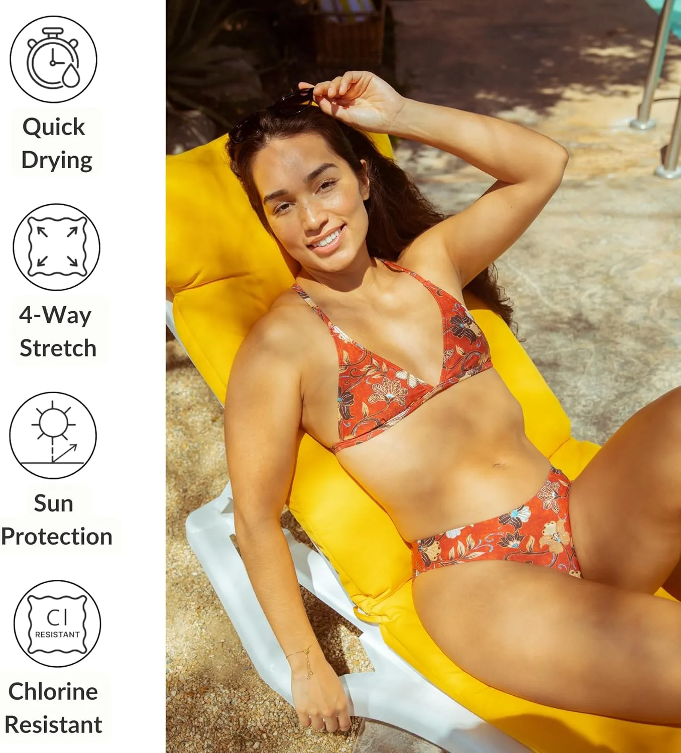 Sporti Active Tie Back Bikini Top