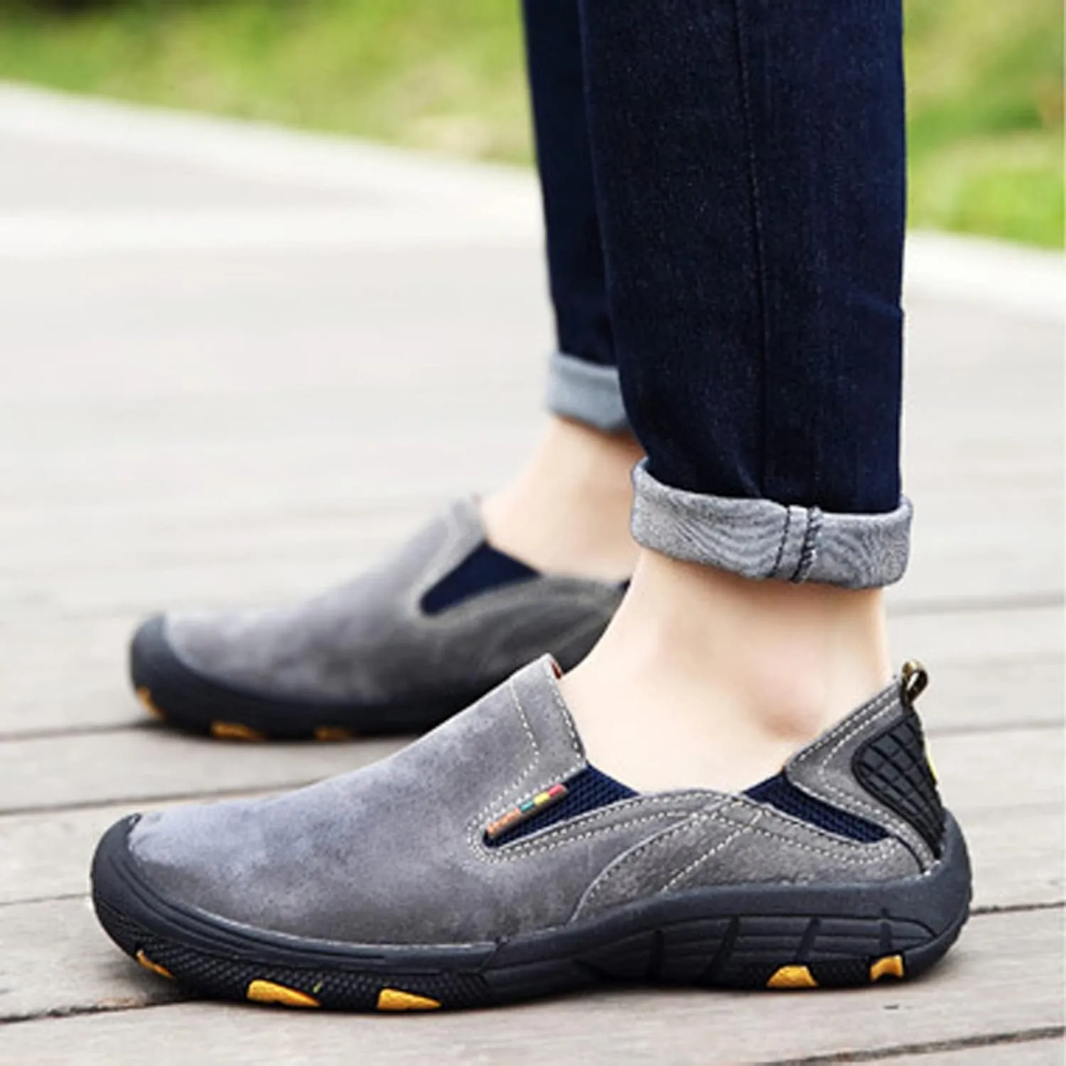 Summer Men's Outdoor Soft Soled Sports Shoes Leisure Mountaineering Shoes Mens Casual Shoes Size 14
