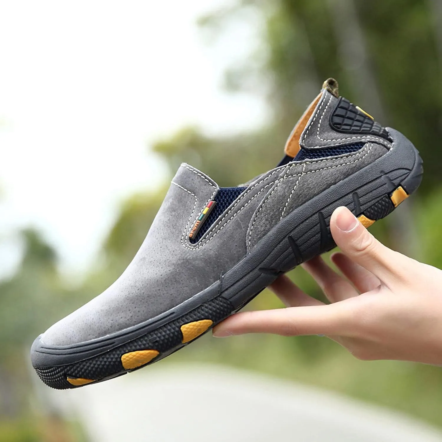 Summer Men's Outdoor Soft Soled Sports Shoes Leisure Mountaineering Shoes Mens Casual Shoes Size 14
