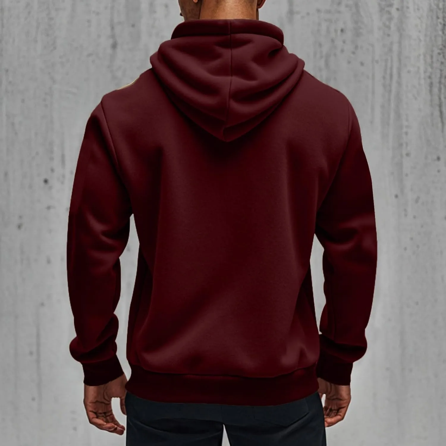 Tactical Hoodie for Men Winter Warm Fleece Jacket Thermal Long Sleeve Hooded Sweatshirt Multi Pockets Coat Outerwear