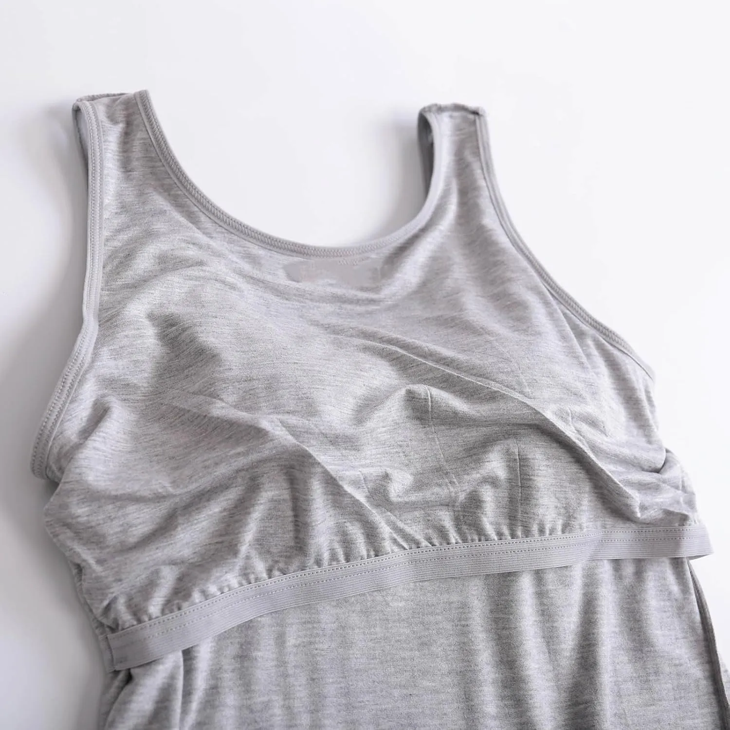 Tank Tops with Built in Bra Women Modal Padded Yoga Camisole Shelf Bras Plus Size Basic Racerback Workout Undershirt