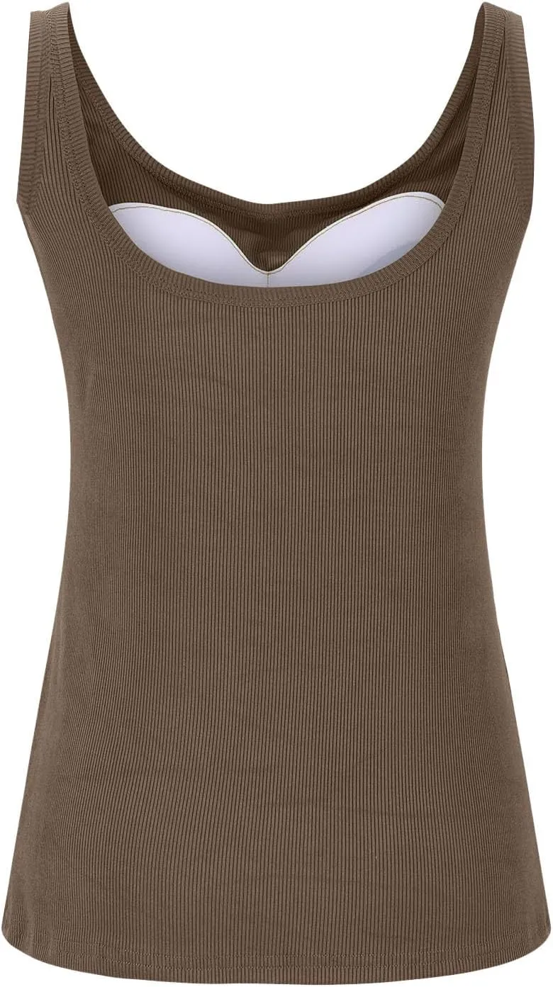 Tank Tops with Built in Bras, Workout Tops Built in Bra, Crop Top with Built in Bra, Tube Top with Built in Bra