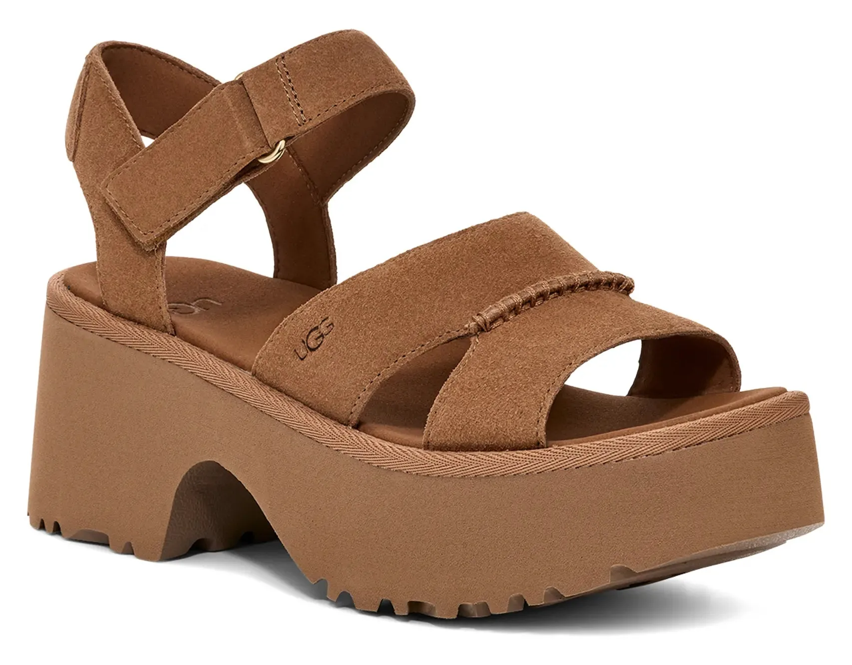 UGG New Heights Ankle Strap  Chic & Comfortable Platform Sandals